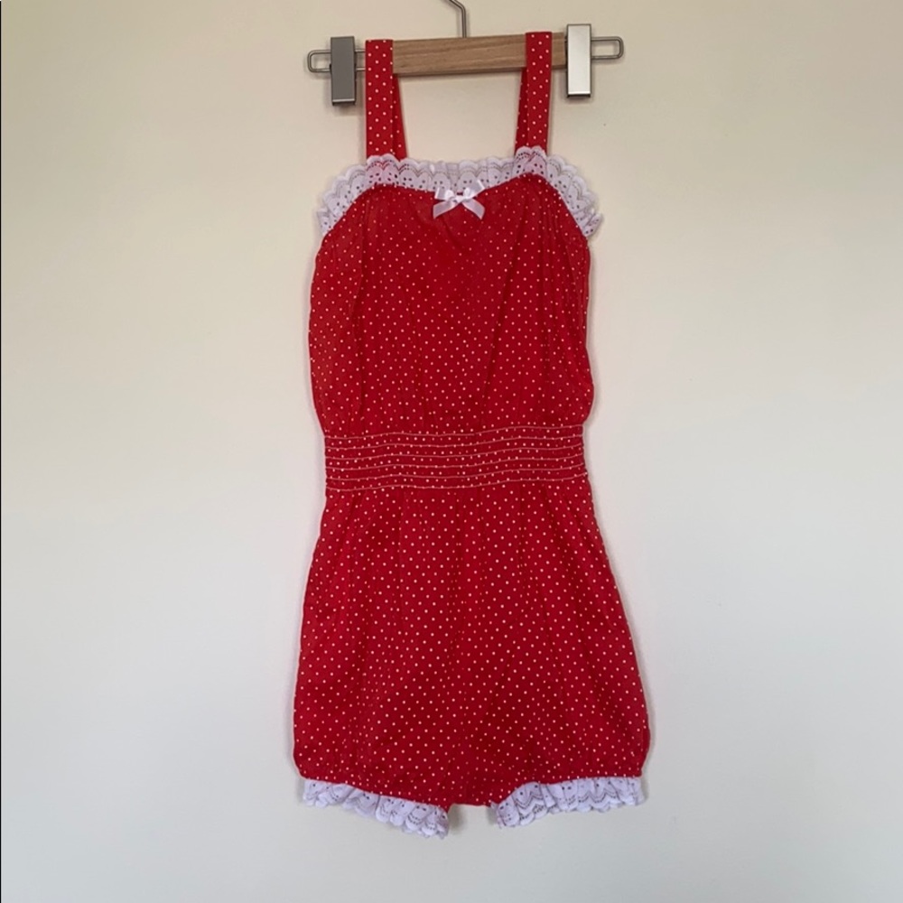 Vintage cotton romper